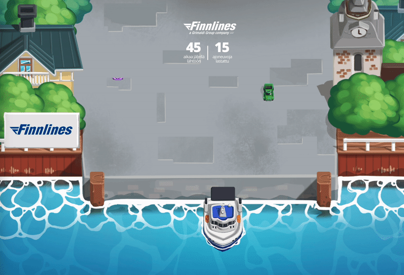 Screen recording of gameplay