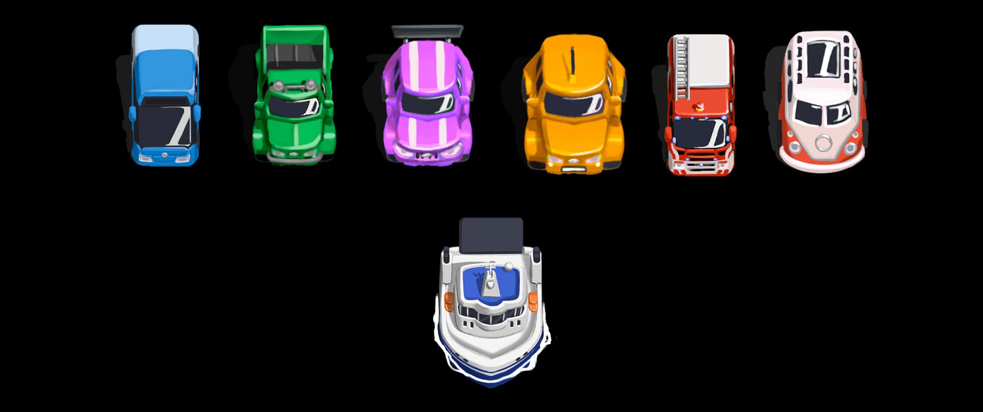 Hand drawn assets
